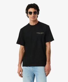 LACOSTE / ラコステ Tシャツ | ルネ・ラコステ シグネチャー&ラケットプリントTシャツ