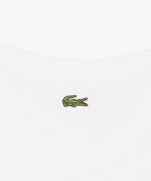 LACOSTE / ラコステ Tシャツ | ルネ・ラコステ シグネチャー&ラケットプリントTシャツ | 詳細6