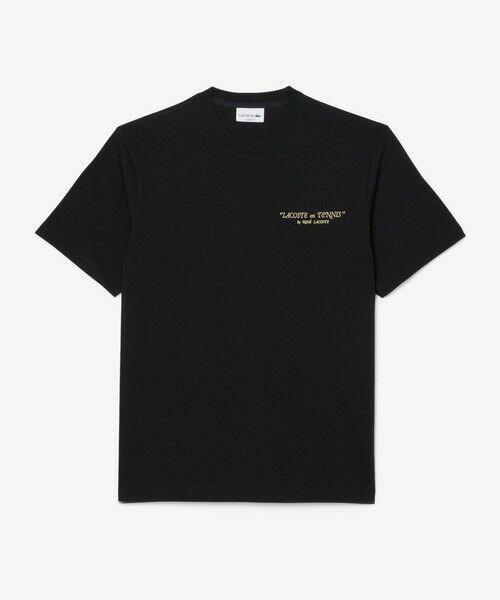 LACOSTE / ラコステ Tシャツ | ルネ・ラコステ シグネチャー&ラケットプリントTシャツ | 詳細11