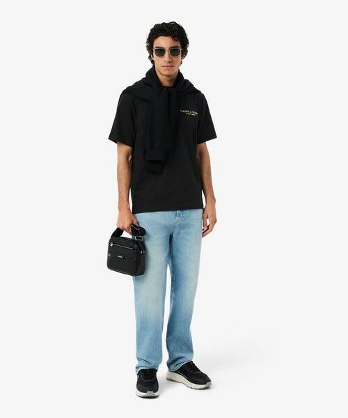 LACOSTE / ラコステ Tシャツ | ルネ・ラコステ シグネチャー&ラケットプリントTシャツ | 詳細16