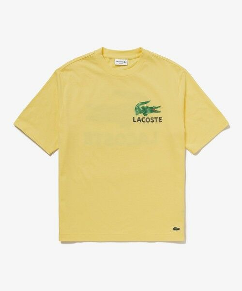 LACOSTE / ラコステ Tシャツ | ヴィンテージ ロゴプリント ルーズフィットTシャツ | 詳細1