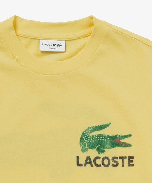 LACOSTE / ラコステ Tシャツ | ヴィンテージ ロゴプリント ルーズフィットTシャツ | 詳細3
