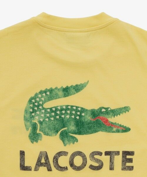 LACOSTE / ラコステ Tシャツ | ヴィンテージ ロゴプリント ルーズフィットTシャツ | 詳細4