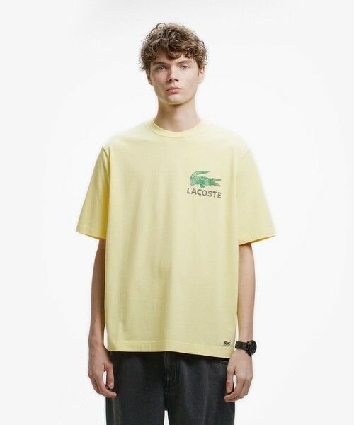 LACOSTE / ラコステ Tシャツ | ビンテージロゴ Tシャツ(イエロー)