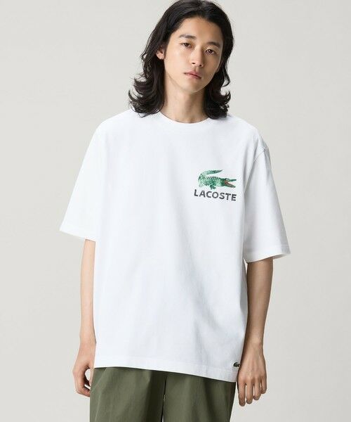 LACOSTE / ラコステ Tシャツ | ヴィンテージ ロゴプリント ルーズフィットTシャツ | 詳細7