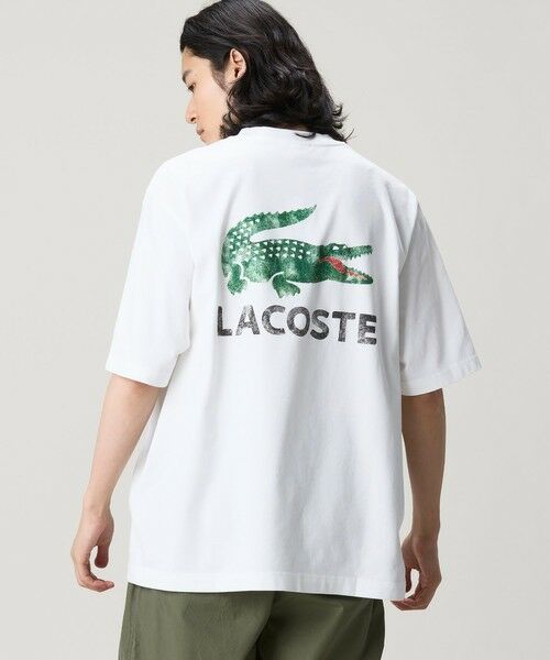 LACOSTE / ラコステ Tシャツ | ヴィンテージ ロゴプリント ルーズフィットTシャツ | 詳細8