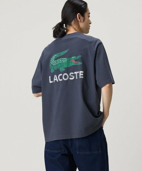 LACOSTE / ラコステ Tシャツ | ヴィンテージ ロゴプリント ルーズフィットTシャツ | 詳細16