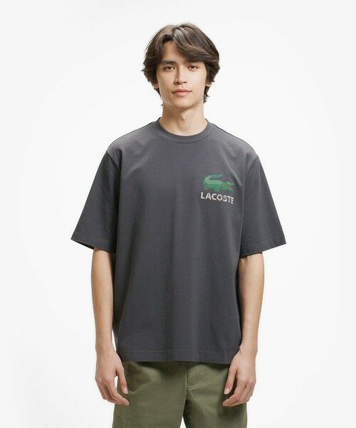 LACOSTE / ラコステ Tシャツ | ビンテージロゴ Tシャツ(ダークアッシュ)