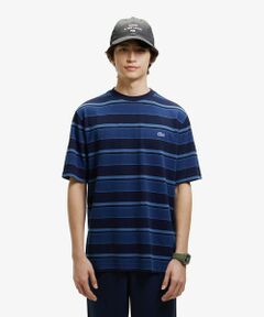 LACOSTE / ラコステ Tシャツ | インディゴボーダー Tシャツ