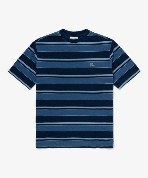 LACOSTE / ラコステ Tシャツ | インディゴボーダー Tシャツ | 詳細3