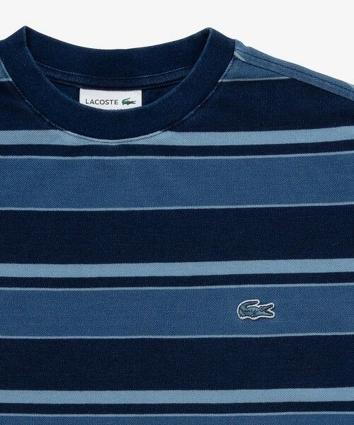 LACOSTE / ラコステ Tシャツ | インディゴボーダー Tシャツ | 詳細7