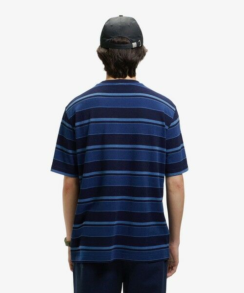 LACOSTE / ラコステ Tシャツ | インディゴボーダー Tシャツ | 詳細11