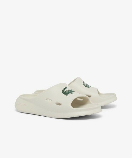 LACOSTE / ラコステ サンダル | レディース MEDUZ SLIDE 126 1 CFA 軽量 厚底スライドサンダル（オフホワイト）