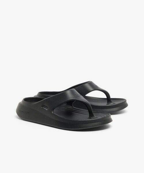 LACOSTE / ラコステ サンダル | レディース MEDUZ FLIP-FLOP 1261 CFA / 厚底 軽量 トングサンダル（ブラック）