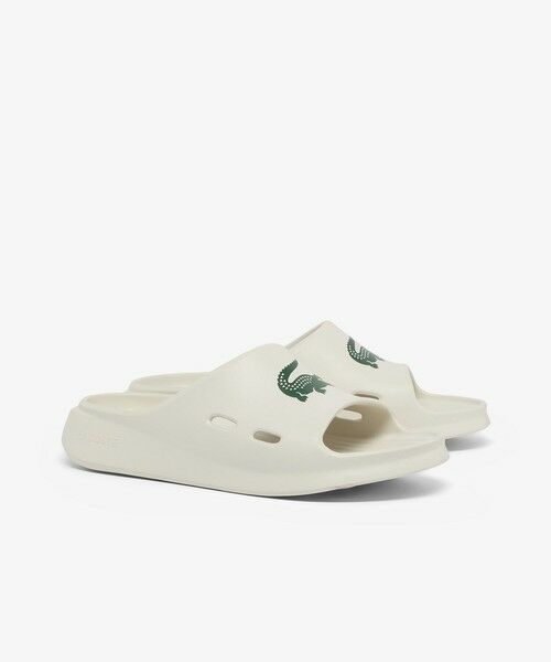 LACOSTE / ラコステ サンダル | メンズ MEDUZ SLIDE 126 2 CMA 軽量 厚底スライドサンダル（オフホワイト）