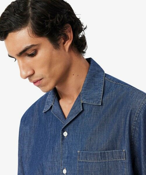 LACOSTE / ラコステ シャツ・ブラウス | オープンカラーデニムシャツ | 詳細2