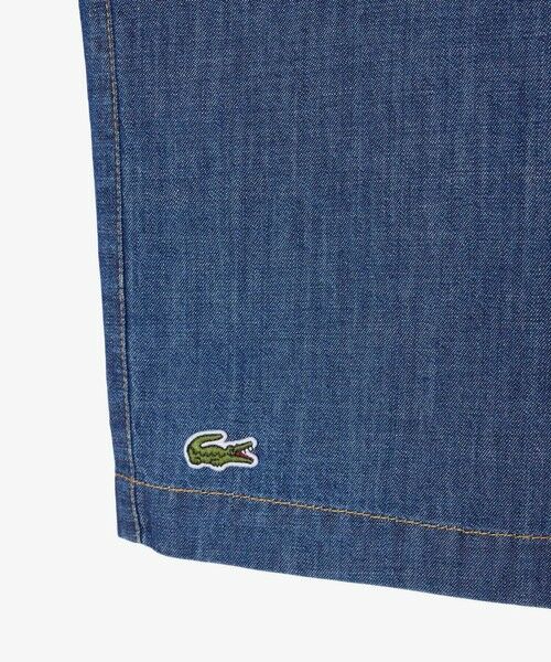 LACOSTE / ラコステ シャツ・ブラウス | オーバーサイズ オープンカラーデニムシャツ | 詳細10