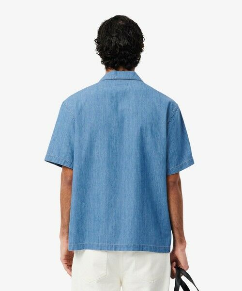 LACOSTE / ラコステ シャツ・ブラウス | オープンカラーデニムシャツ | 詳細10