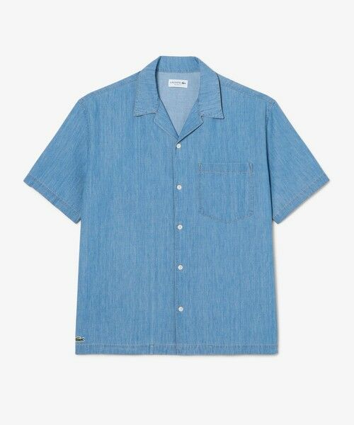 LACOSTE / ラコステ シャツ・ブラウス | オープンカラーデニムシャツ | 詳細11