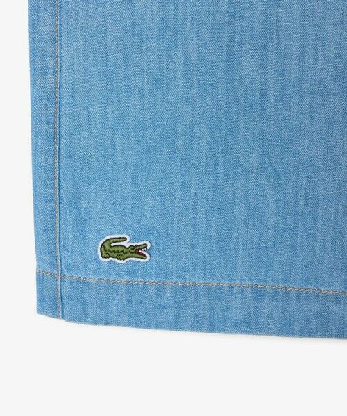LACOSTE / ラコステ シャツ・ブラウス | オープンカラーデニムシャツ | 詳細13
