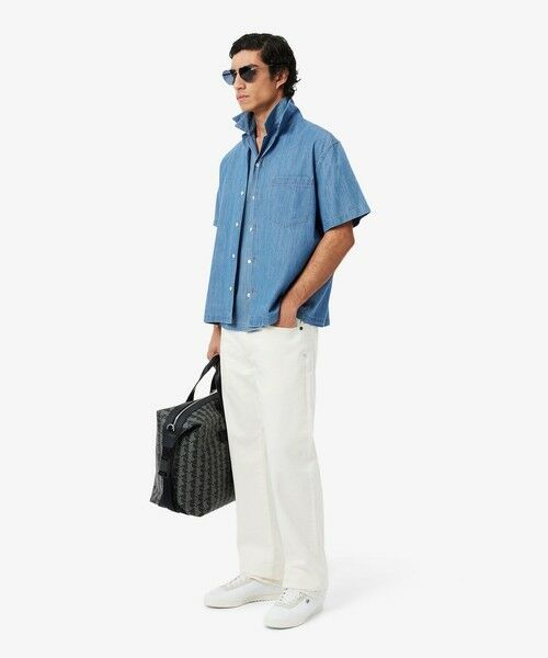 LACOSTE / ラコステ シャツ・ブラウス | オープンカラーデニムシャツ | 詳細14