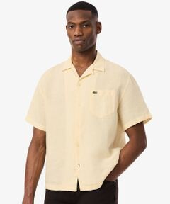 LACOSTE / ラコステ シャツ・ブラウス | リネンオープンカラーシャツ