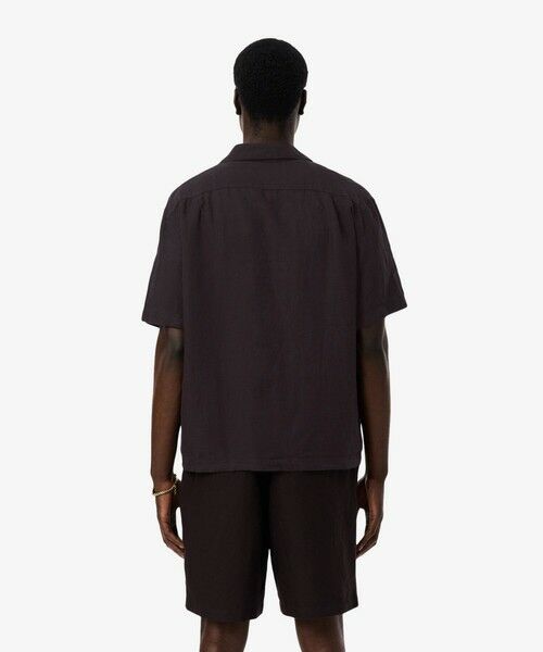 LACOSTE / ラコステ シャツ・ブラウス | リネンオープンカラーシャツ | 詳細8