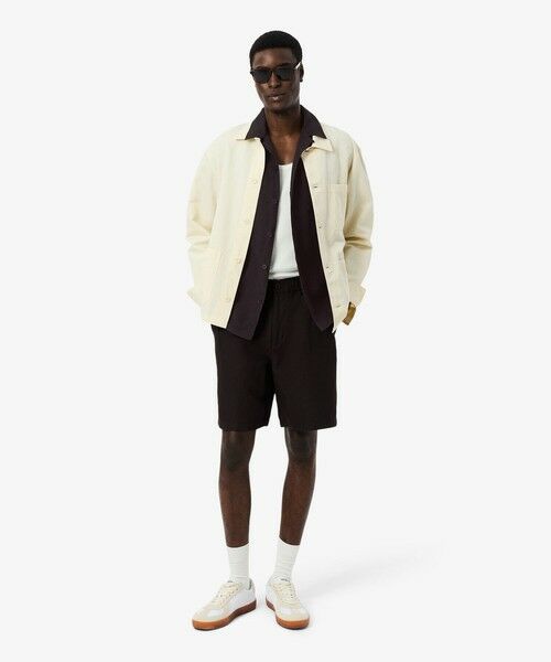 LACOSTE / ラコステ シャツ・ブラウス | リネンオープンカラーシャツ | 詳細12