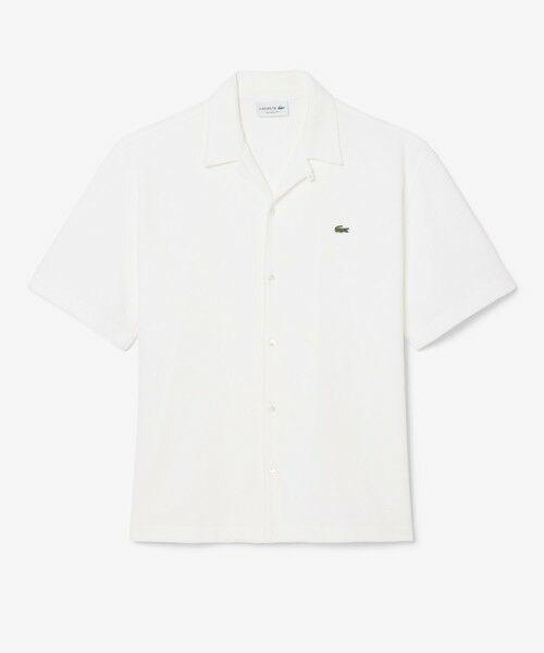 LACOSTE / ラコステ シャツ・ブラウス | 鹿の子地オープンカラーシャツ | 詳細5