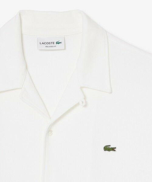 LACOSTE / ラコステ シャツ・ブラウス | 鹿の子地オープンカラーシャツ | 詳細6