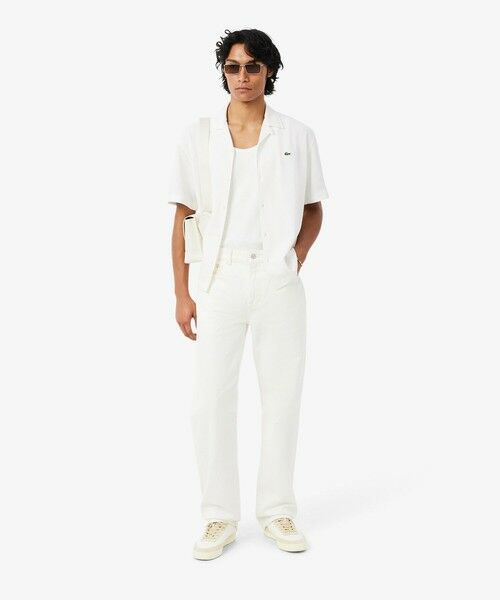 LACOSTE / ラコステ シャツ・ブラウス | 鹿の子地オープンカラーシャツ | 詳細7