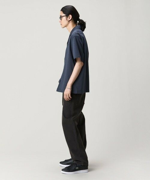LACOSTE / ラコステ シャツ・ブラウス | オーバーサイズ シアサッカーオープンカラーシャツ | 詳細3