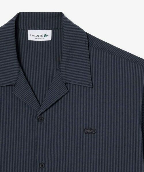 LACOSTE / ラコステ シャツ・ブラウス | シアサッカーオープンカラーシャツ | 詳細5