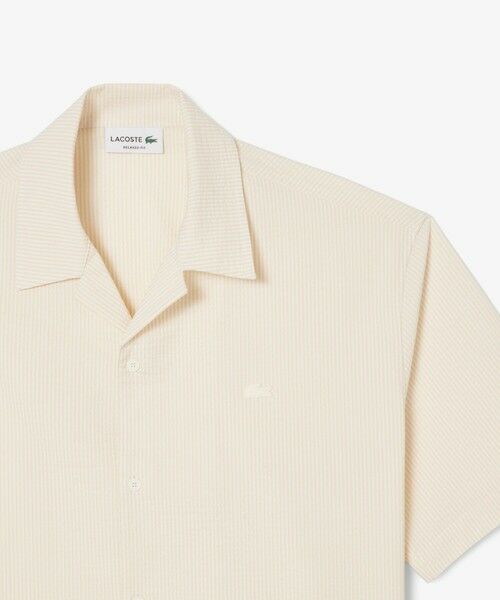 LACOSTE / ラコステ シャツ・ブラウス | シアサッカーオープンカラーシャツ | 詳細13