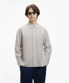 LACOSTE / ラコステ シャツ・ブラウス | リネンストライプシャツ