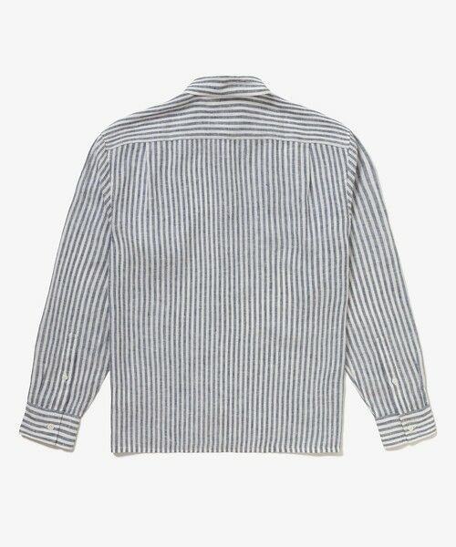 LACOSTE / ラコステ シャツ・ブラウス | リネンストライプシャツ | 詳細7