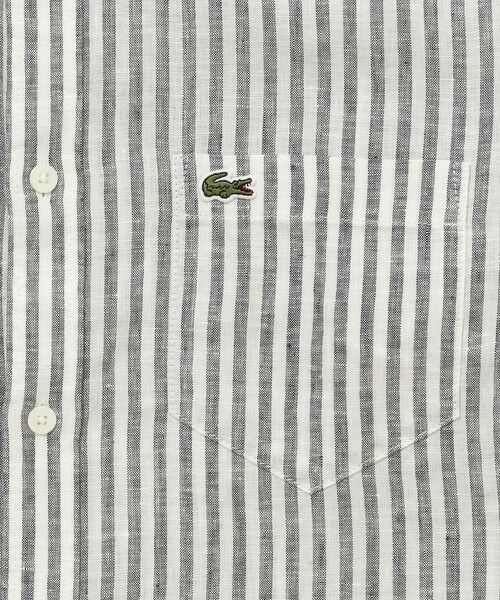 LACOSTE / ラコステ シャツ・ブラウス | リネンストライプシャツ | 詳細19