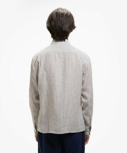 LACOSTE / ラコステ シャツ・ブラウス | リネンストライプシャツ | 詳細11