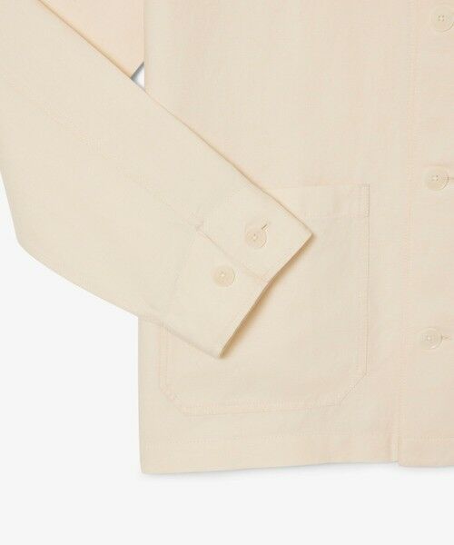 LACOSTE / ラコステ シャツ・ブラウス | リネン×レーヨンブレンドオーバーシャツ | 詳細4