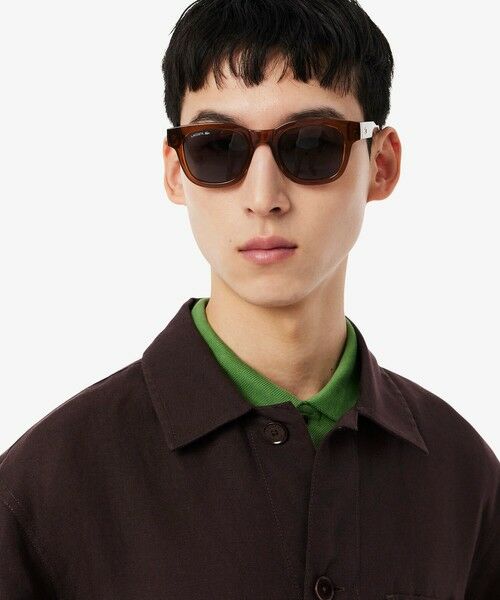 LACOSTE / ラコステ シャツ・ブラウス | リネン×レーヨンブレンドオーバーシャツ | 詳細6