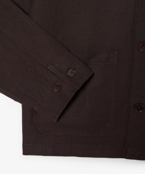 LACOSTE / ラコステ シャツ・ブラウス | リネン×レーヨンブレンドオーバーシャツ | 詳細11