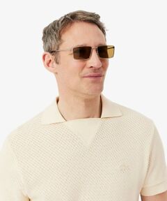 LACOSTE / ラコステ ポロシャツ | メッシュニットボタンレスポロシャツ