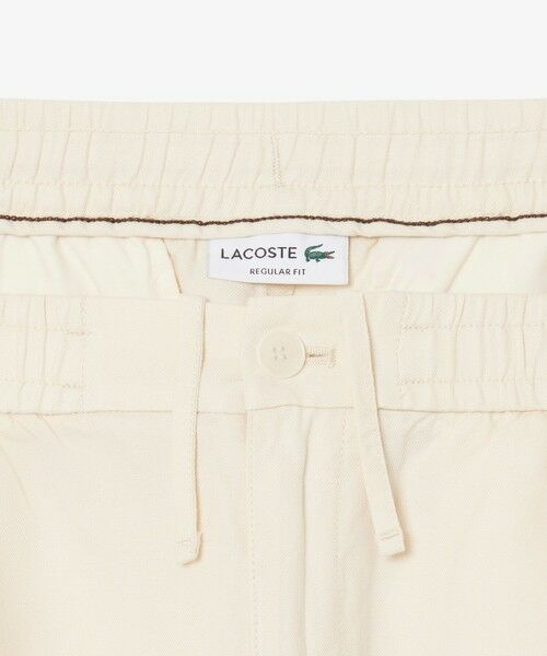 LACOSTE / ラコステ ショート・ハーフ・半端丈パンツ | リネン×レーヨンブレンドツイルショーツ | 詳細4