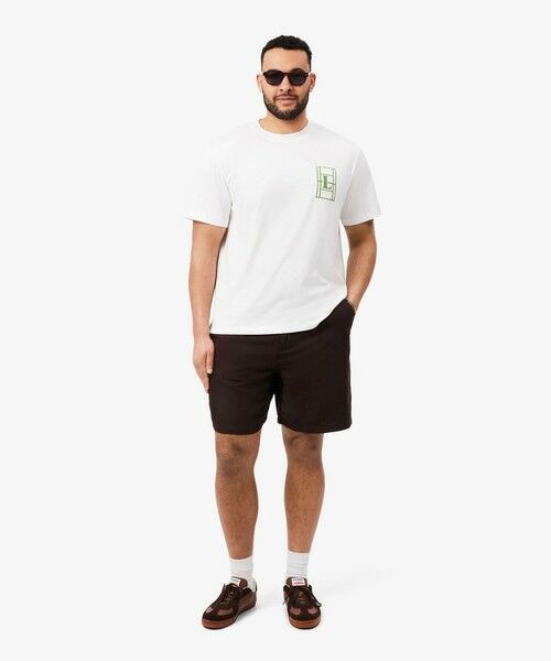 LACOSTE / ラコステ ショート・ハーフ・半端丈パンツ | リネン×レーヨンブレンドツイルショーツ | 詳細9