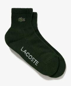 LACOSTE / ラコステ ソックス | ワニロゴパッチウィメンズリブソックス