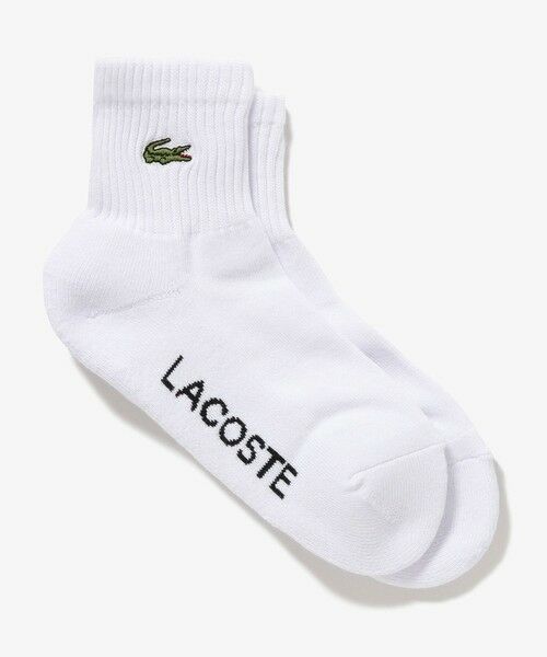 LACOSTE / ラコステ ソックス | ワニロゴパッチウィメンズリブソックス | 詳細1