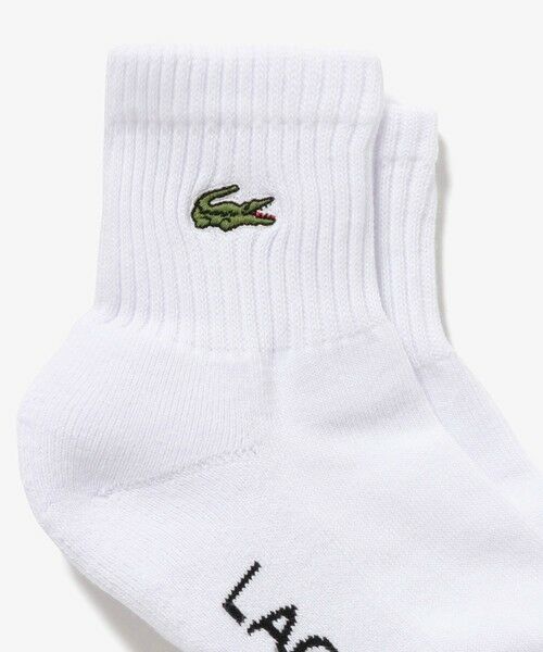 LACOSTE / ラコステ ソックス | ワニロゴパッチウィメンズリブソックス | 詳細2