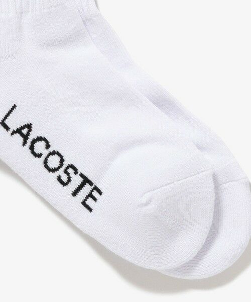 LACOSTE / ラコステ ソックス | ワニロゴパッチウィメンズリブソックス | 詳細3