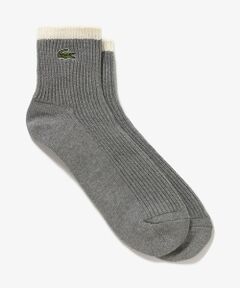 LACOSTE / ラコステ ソックス | 1×1リブニットクルーソックス 25-27cm