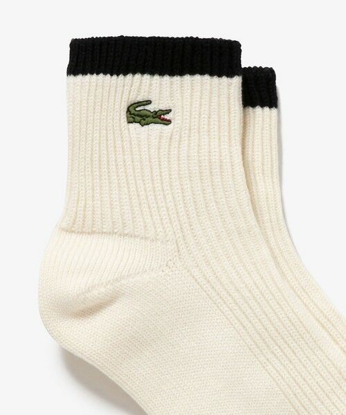 LACOSTE / ラコステ ソックス | 1×1リブニットクルーソックス 25-27cm | 詳細2